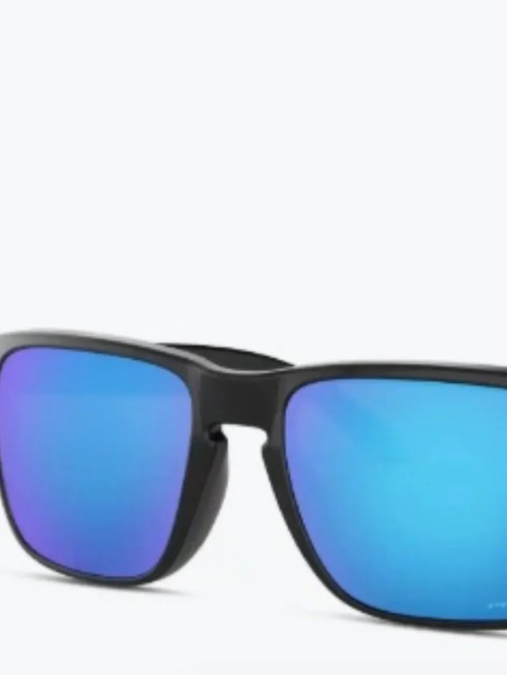 Oakley Holbrook Sunglasses Polished Black/Prizm Sapphire, New